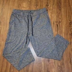 LOFT Womans Heathered Gray Joggers